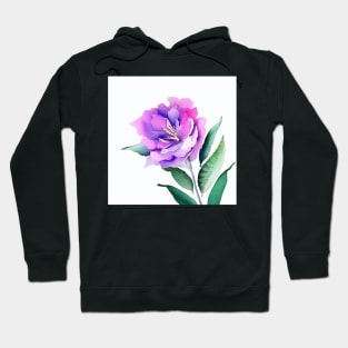 Watercolor Flower Hoodie